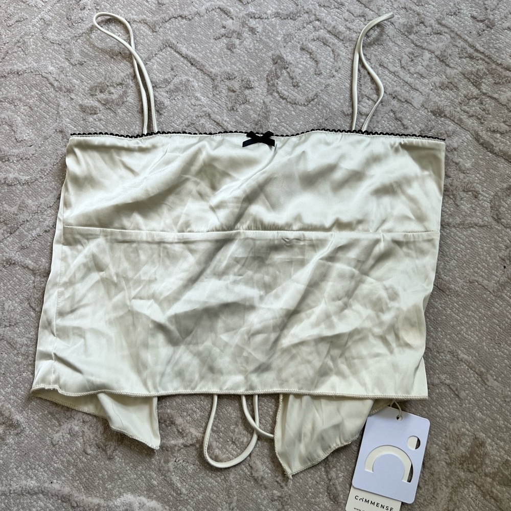 commense tie crop top